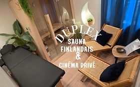 Duplex climatisé avec Espace Cinéma